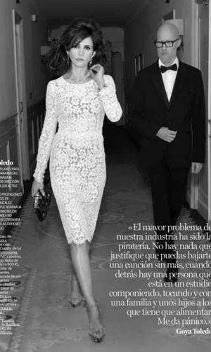 Goya Toledo. Reportajes